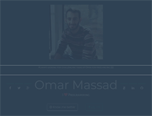 Tablet Screenshot of omarmassad.com